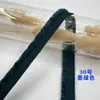 Corda de borda de gancho e argola de pelúcia de 1 cm tira de debrum para borda de travesseiro de têxtil para casa inserção de pelo