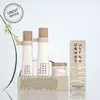 Frasco de Essência de 35ml, Frasco de Loção de 80g, Frasco de Spray Fixador de 150ml, Frasco com Bomba, Frasco de Plástico, Frasco Trapezoidal