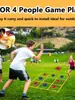Jogo de Jogo da Velha de Campo Interno e Externo Inserção Xadrez Entretenimento Transfronteiriço Jogo da Velha de Campo Externo Xadrez Nove Palácios Nove Grades Xadrez Jogo do Galo tic-ta