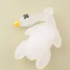 Adorno para Colgar en el Coche Estilo Tiktok, Accesorio DIY de Pato Asado que Cambia de Color, Colgante Decorativo de Patito que Cambia de Color con Luz UV
