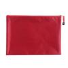 Bolsa de archivo con patrón de fútbol A4, bolsa con cremallera de tela oxford PVC, bolsa para lápices de lona A4 impermeable Amazon, impresión personalizada