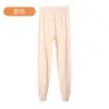 Mallas largas para mujer, pureza, para mediana edad y ancianos, madre, talla grande, pantalones de lana, sueltos, cálidos, ropa interior de flores