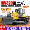 Bulldozer Tipo Oruga Nuevo Pequeño Shandong Bulldozer 16 22 Fabricante de Bulldozer Pala Hidráulica Bulldozer