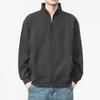 Sudadera Polo de Felpa Gruesa de Cuello Alto de Alta Gama para Hombre, Cremallera Parcial de Corte Holgado, Tendencia Otoño e Invierno 2026 para Hombre