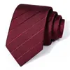 Clase Corbata con Cremallera Femenina Novio Boda Hombres Negocios Vestido 8cm Rayas Azules Delgada Negra Perezosa Gratis