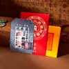 Pegatinas taoístas para atraer dinero y fortuna, billetes plateados sellados a mano, pegatinas de casa del tesoro para dinero, pegatinas para teléfono que generan dinero, tarjetas de fortuna