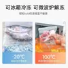 Bolsa Densa de Doble Costilla Bolsa de Conservación de Alimentos Caja Engrosada Sellado Doble Removible Bolsa Selladora de Alimentos para Refrigerador Bolsa con Cierre