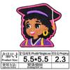 Le Si bordado do logotipo bordado computadorizado menina sexy estilo europeu e americano distintivo patch bordado adesivo de tecido acessórios de vestuário de alta qualidade