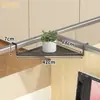 Estante de Almacenamiento de Escritorio, Cesta Colgante para Plantas Suculentas, Cesta Colgante de Almacenamiento para Estación de Trabajo, Organizador de Papelería de Doble Capa, Cesta para Documentos