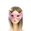 Máscara de olho sexy YGM feminina, máscara de couro com tachas, acessório de flerte alternativo, suprimento de máscara