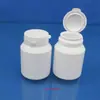 Frasco blow-molding de 150ml com tampa flip-top, multivitamínico para garganta, pastilha de açúcar e xilitol, frasco de comprimido para nutrição de animais de estimação