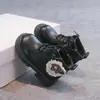 Botas de Moda tipo Martin para Niñas 2026 Otoño/Invierno Nuevas Versátiles Negras con Cremallera Lateral Botines Cortos con Estilo para Niños Mayores Botas de Cuero de Moda