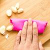 Pelador de Ajo Artefacto Pelador Rápido de Ajo Doméstico Silicona Frotado a Mano Pelador de Ajo Rodillo de Cocina Herramienta Prensa de Ajo Qc