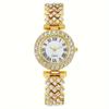 Pulsera Reloj de Aleación para Mujer de Venta Caliente Transfronteriza con Incrustaciones de Diamante, Reloj Decorativo de Moda, Reloj de Gama Alta para Mujer, Reloj de Cuarzo