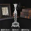 Suporte de Vela de Metal Europeu Adereços para Jantar à Luz de Velas Casamento Romântico Decoração de Mesa Retrô Enfeites Venda Direta da Fábrica