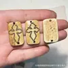 Estilo Tíbet Joyería del Tíbet Joyería Nepalesa Collar Colgante de Hueso de Vaca Hecho a Mano Colgante Enviado al Azar