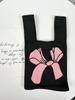 Recuerdos de Boda Bolso Tejido Bolso de Mano Bolso Tejido con Mosca Bolso de Muñeca Bolsa de Regalo Año Nuevo Chaleco Bolso Balde Tejido