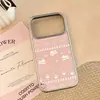Funda Espejo Conejo Rosa Adecuada para Funda de Teléfono 17Promax iPhone 17 Apple 16 Galvanizada 13 Alto Valor Estético 15 Funda Dura