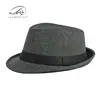 Chapéu Jazz Masculino Novo Estilo Europeu e Americano para Primavera e Outono, Fedora Pequeno Versátil Artístico Retrô Britânico, Chapéu de Artista Feminino Tendência