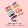 Cadena Colgante para Llavero Mosquetón Tangma Cadena Calabaza Pinza de Langosta Hebilla de Anillo Liso Material para Joyería DIY Productos Semi-Terminados Hechos a Mano Colección
