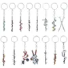 Collar Ghost Blade de anime carbón Zhilang you beans collar del equipo Seven Kill cos metal llavero colgante