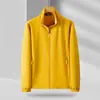 Chaqueta de Trabajo Xiangchao Yongzhou a Medida Otoño e Invierno para Equipo, Softshell Exterior con Cuello Alto, para Hombres y Mujeres, Merchandising de Fan