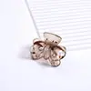 4,5cm Médio Transparente Estampa de Leopardo Laço de Amor Presilha de Cabelo Shark Clip Feminino Grampo para Meio Rabo Venda Quente Transfronteiriça Grampo de Cabelo