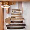 Manija Invisible Cajón Manija de Puerta para Niños Puerta Corredera Armario Gabinete Mueble Oso Madera Sólida Gabinete Madera Gabinete de Cocina de Madera