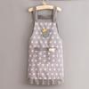 Moda Estilo Coreano Nuevo Algodón Cocina Delantal de Cocina Lindo Resistente al Desgaste Trabajo Catering Especial Mono Manga Larga