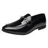 Zapatos de Cuero de Negocios de Colores Brillantes Estilo Nuevo de Otoño, Zapatos para Hombre de Talla Grande Transfronterizos, Zapatos de Cuero de Comercio Exterior, Mocasines, Zapatos Casuales Populares de Dropshipping