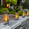Luz de té solar impermeable para exteriores transfronteriza, luz nocturna inteligente controlada por luz, luz ambiental decorativa, luz de vela solar