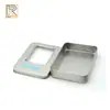 Fabricante Lima de Uñas Yangjiang, Cortauñas de Pies, Caja de Hojalata, Tijeras, Aguja de Belleza, Caja de Hierro con Ventana, Logo Serigrafiado