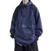 Chamarra Pulóver Funcional Americana con Media Cremallera Chaqueta Ligera Cortavientos con Capucha Sudadera Chaqueta de Primavera y Otoño para Hombre