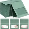Bolsas de Envoltorio con Ventana para Tarjetas al por Mayor en Stock, Materiales de Empaque Coloridos, Notas de Regalo, Bolsas Autoadhesivas con Ventana para Tarjetas