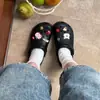 Zapatos Perforados Estilo Clásico Xiaohongshu de 2.5 cm para Mujer, Pantuflas de Eva con Suela Gruesa para Uso en Exteriores, Sandalias de Verano Antideslizantes Transpirables que Aumentan la Altura