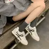Nuevos Zapatos de Entrenamiento Alemanes 2025 Primavera/Verano Hechos a Mano Suela Suave Superficie Suave Elegantes Versátiles con Cordones Casuales de Moda para Mujer