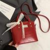 Bolsa de Cubo Portátil Simple de Nicho de Alta Gama de Primavera y Verano de Venta Caliente para Mujer Casual para Viajar que Combina con Todo Estilo Dulce Bolso Cruzado
