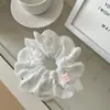 Coreia do Sul Dongdaemun Renda Contas Renda Bonito Anel de Cabelo Intestino Grosso Corda de Cabelo Acessórios de Cabelo Flor de Cabelo Elástico de Rabo de Cavalo Corda de Cabelo