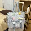 Mochila Coreana Ins Nueva de Aspecto Elegante, Fresca y Dulce para Estudiantes de Secundaria y Preparatoria, Multicompartimentos, Ligera, Gran Capacidad