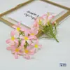 Guirnalda de lirios de cristal de simulación, decoración de platos de restaurante, accesorios de rodaje, tocado de minoría étnica, horquilla para el cabello, producción de flores