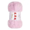 0,1kg Fio de Pelo Extra Grosso Fio de Penugem de Pelo Tricô Manual Lã Grossa Material para Cachecol Chapéu Bolsa Bolsa
