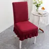 Funda de silla universal para cuatro estaciones para uso en el hogar, respaldo antideslizante todo en uno, funda de silla de comedor integrada, elástica y engrosada