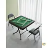 Mesa de mahjong plegable para uso doméstico, mesa manual simple para cartas, mesa manual pequeña de mahjong para jugar mahjong