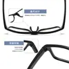 Nuevas Monturas Deportivas para Gafas de Tr90 con Almohadillas Nasales Ajustables de Silicona, Ligeras, Cómodas, Monturas de Silicona Antideslizantes, Adecuadas para Lentes Graduados