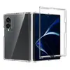 Nuevo producto adecuado para funda protectora anticaídas transparente de TPU+PC para teléfono plegable Samsung Z Fold8ultra (plegado izquierdo y derecho)