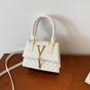Bolso de mujer de PU de comercio exterior, pequeño bolso cuadrado, nuevo bolso de hombro coreano sencillo, bolso cruzado, bolso de alta gama Sense.