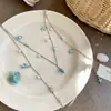 Colar de Pérola de Concha Estrela-do-Mar com Borla Estilo Férias na Praia Corrente Clavicular Fresco Doce Joker Colar Venda por Atacado