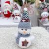 Decorações Fofas de Árvore de Natal Boneco de Neve Espuma Enfeites Pendurados Atacado Transfronteiriço Suporta Dropshipping