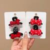 Pinza para el Cabello Femenina Princesa Cabeza Pinza Pequeña Pinzas para el Cabello Accesorios para el Cabello Cabello Suelto tamaño Pequeño Pinza para el Flequillo Parte Delantera Pinza para el Cabello Infantil Pinza para el Cabello Adorno para la Cabeza