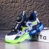Zapatos infantiles transfronterizos primavera y otoño nuevos zapatillas deportivas transpirables zapatos de malla para niños niños de 6 a 12 años niñas zapatillas de correr versátiles de moda